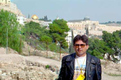 Henrique Chagas em Jerusalém